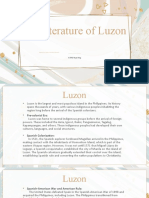 The Literatures of Luzon