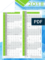 Calendario Epidemiologico 2018