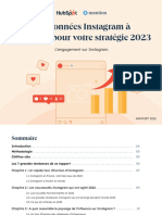 Rapport 2023 Lengagement Sur Instagram