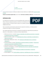 Aproximación Al Adulto Con Anemia - UpToDate