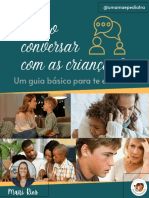 Ebook COMO CONVERSAR COM AS CRIANCAS