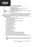 Informe - Barrido