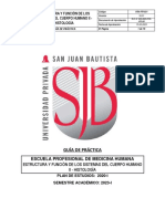 G.P. Estructura y Función de Los Sistemas Del Cuerpo Humano II Histología 2023-I