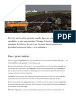 Ouvrier - Ouvrière Agricole - Métier, Études, Diplômes, Salaire, Formation - CIDJ