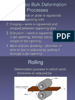 Bulk Deformation Process