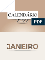 Calendario 365 Dias de Conteúdo