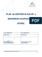 Plan de Salud y Seguridad Ocupacional MR