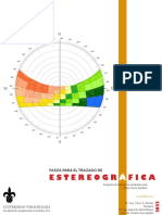 8 Trazo Estereográfica Szokolay