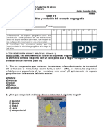 Taller n1 ESPACIO GEOGRAFICO - HISTORIA GEO