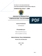 Modelo de Proyecto Productivo