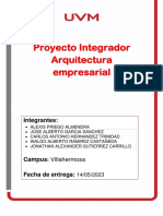 Proyecto Integrador Etapa 1 y 2 Arquitectura Empresarial