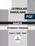 Gabarito Simulado Positivo UFPR