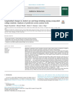 Longitudinal Changes in Alcohol Use and Binge-Drinking Among Young-Adult