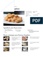 Pommes Dauphine