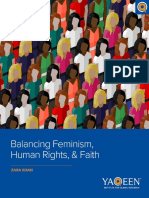 FINAL - Balancing Feminism, Human Rights, & Faith