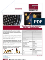 Micro Twinax Connectors