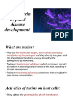 Role of Toxins in Plant Disease Development