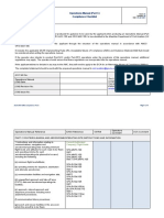 OMC Compliance Checklist