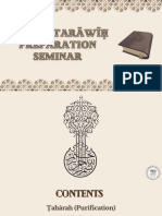 Ḥuffāẓ Tarāwīḥ Preparation Seminar 2