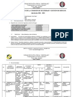 Poa - Plan de Actividades de La Comisión de Seguridad y Gestión de Riesgos-Actualización Presencial.