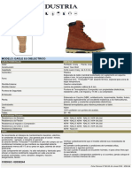 FT.50. 02030244 Botin Eagle 8.5 Dielectrico