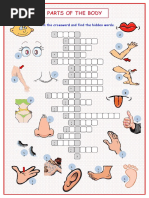 Parts of The Body Crossword