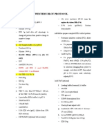 Western Blot Protocol