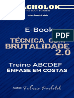 Treino ABCDEF - Ênfase em Costass