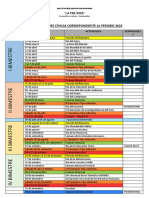 Plan de Actividades Civicas 2023 - La Pre Kids