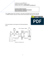 Mid Term Exam 2022 - Hydraulic - 22