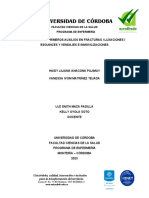 UNIDAD 2. TEMA #2 Y 3 - Plan de Clase Primeros Aux Frac, Esgui, Luxa y Vendajes