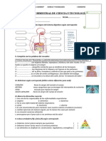 Evaluación Bimestral de Ciencia