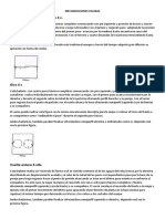 Avance y Retroceso de Frente 4 C.: Mecanizaciones Figuras