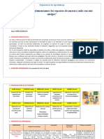 4 Años Organizando e Implementando Los Espacios Del Aula