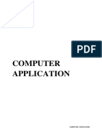 Computer Application