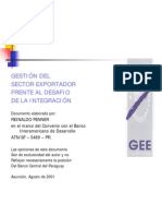 Gestión Del Sector Exportador Frente Al Desafío de La Integración - BCP - PortalGuarani