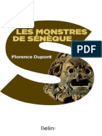 Florence Dupont - Les Monstres de Seneque