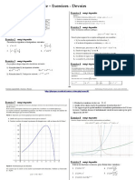 Fonction Exponentielle Exercices