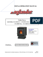 Pellet Stove 25-PDVC