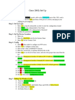 Cisco 2802i Set Up