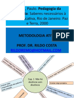 Slides de Pedagogia Da Autonomia em