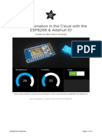 Home Automation in The Cloud With The Esp8266 and Adafruit Io