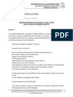 Ejercicios Propuestos Par La Aplicación de La Ténica Hombre Máquina