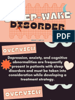 Sleep Wake Disorders - Group 8 - PPT