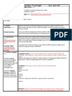 Edtpa Lesson Plan Guide LPG 1