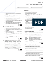 Thk2e BrE L2 Unit Test Standard 1