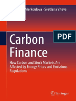 Carbon Finance: Yulia Veld-Merkoulova Svetlana Viteva