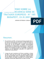 Convenio Sobre La Ciberdelincuencia