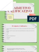 Abjetivo Calificativo Español