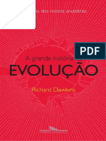 A Grande História Da Evolução - Richard Dawkins